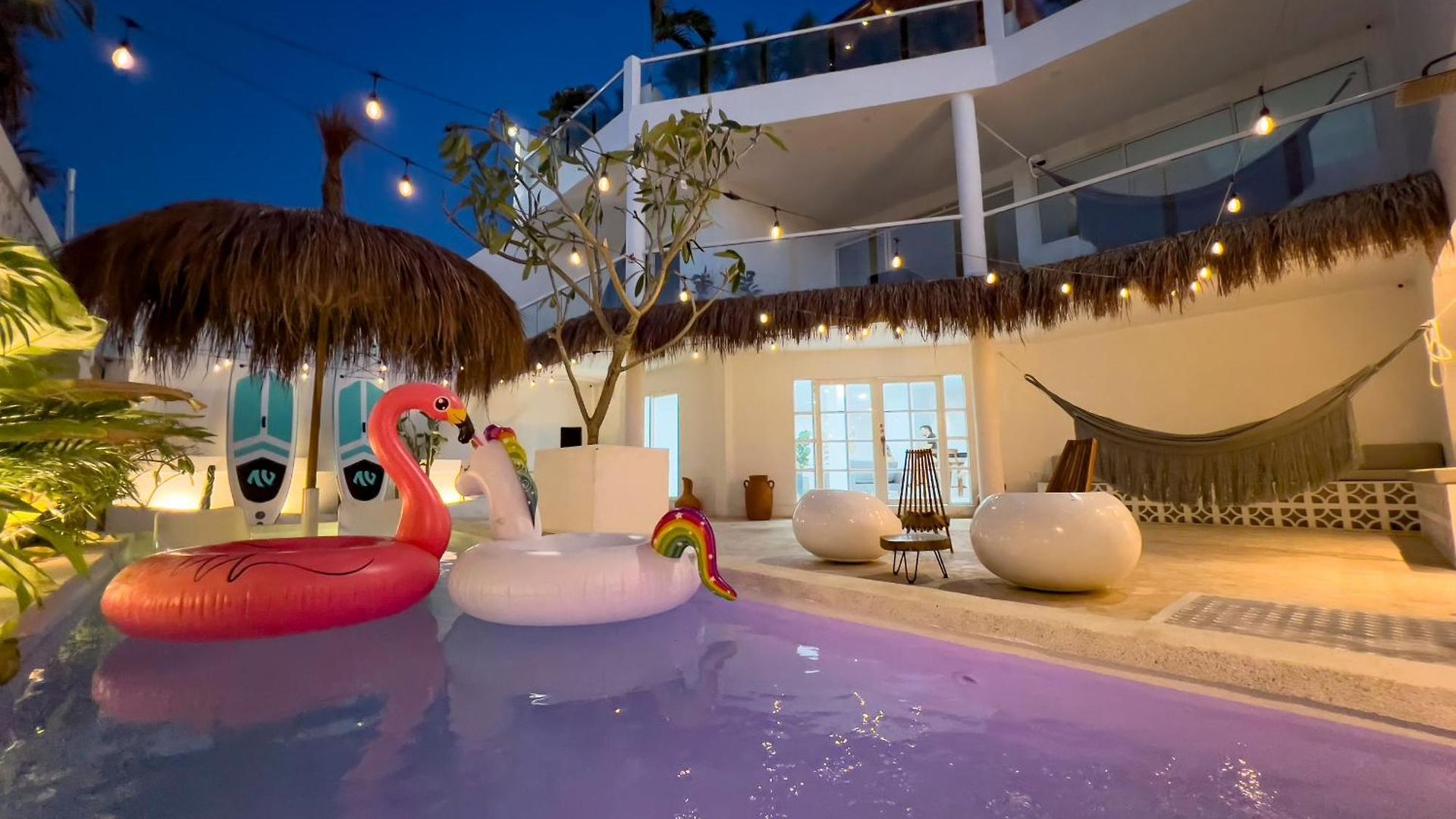 Casa De Playa Privada Con Piscina, Jacuzzi Y Rooftop Villa