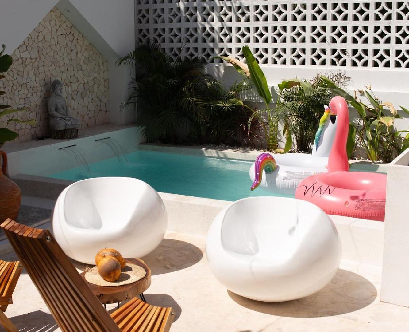 Casa De Playa Privada Con Piscina, Jacuzzi Y Rooftop Villa