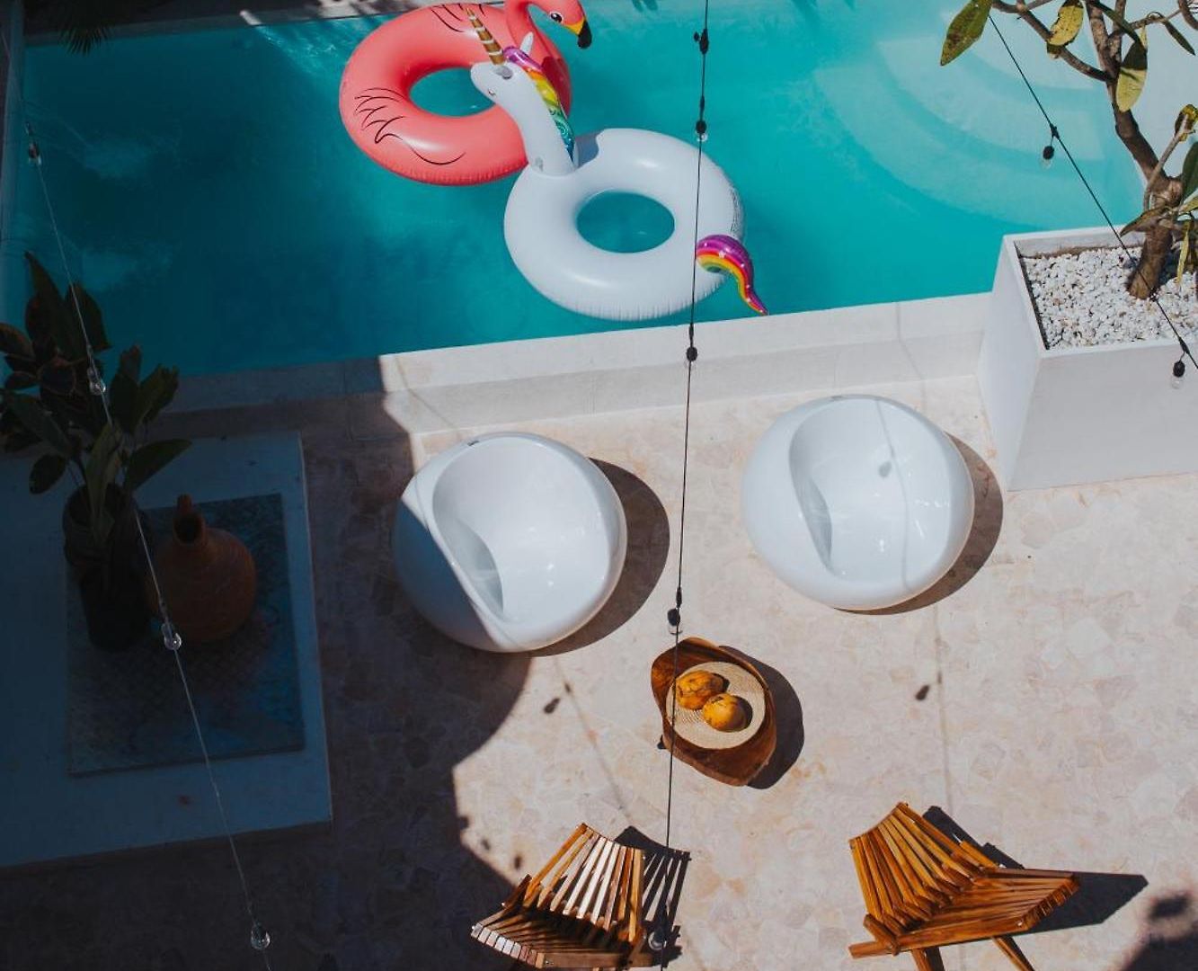 Villa Casa De Playa Privada Con Piscina, Jacuzzi Y Rooftop