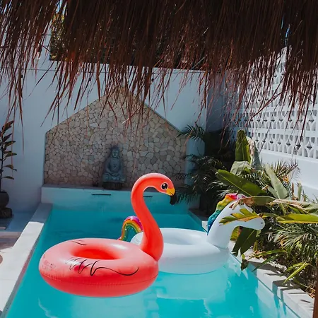 Villa Casa De Playa Privada Con Piscina, Jacuzzi Y Rooftop