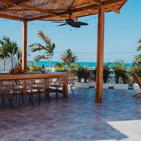 Villa Casa De Playa Privada Con Piscina, Jacuzzi Y Rooftop *