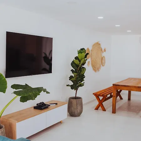 Casa De Playa Privada Con Piscina, Jacuzzi Y Rooftop Villa