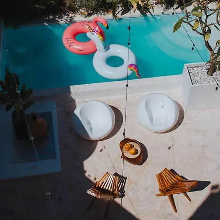 Villa Casa De Playa Privada Con Piscina, Jacuzzi Y Rooftop
