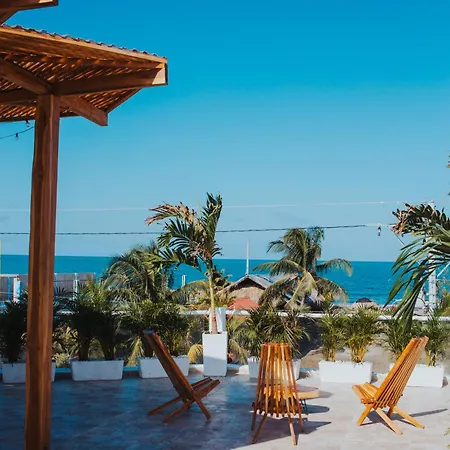 Casa De Playa Privada Con Piscina, Jacuzzi Y Rooftop Villa
