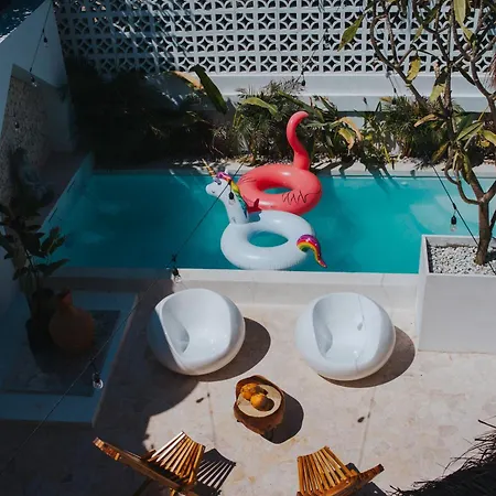 Casa De Playa Privada Con Piscina, Jacuzzi Y Rooftop Villa